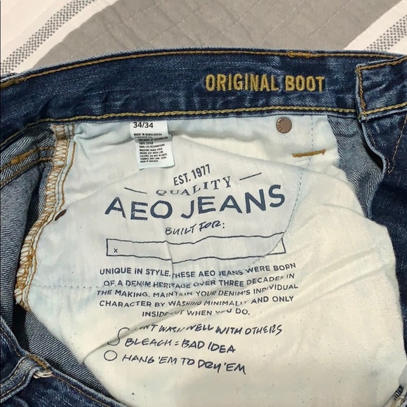 4 pairs of American Eagle Original Bootcut Jeans - Picture 5 of 6